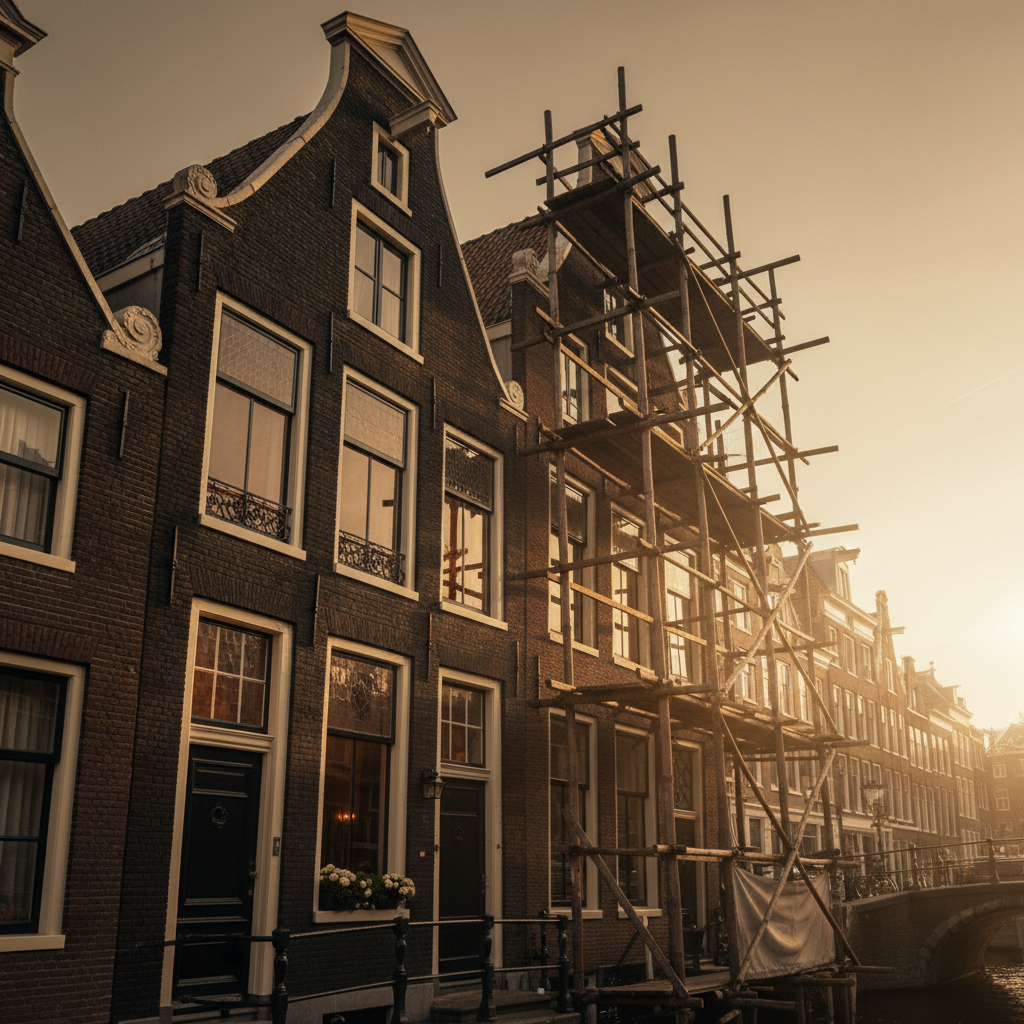 Buitenschilderwerk gevel en kozijnen